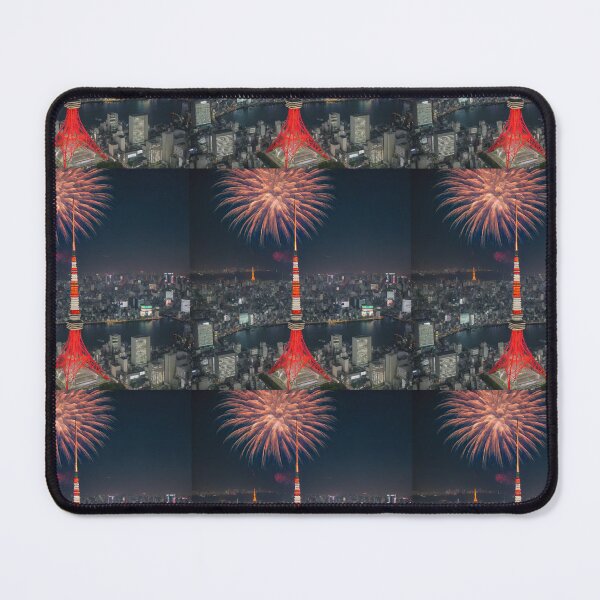 Item preview, Fireworks Above Tokyo designed and sold by Burkae.