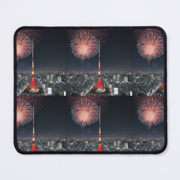 Item preview, Fireworks Above Tokyo designed and sold by Burkae.