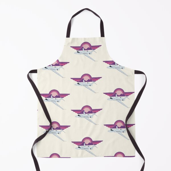 Item preview, Bombardier Challenger 350 Jet Sunset Pilot Wings Retro Aviation Design designed and sold by skye-studio.