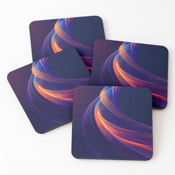 Item preview, Abstract Blues and Golds designed and sold by Pana China.