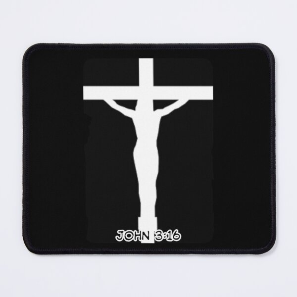 Item preview, UNIT 713, john 3:16 , white cross 1 designed and sold by Unit713-Shop.