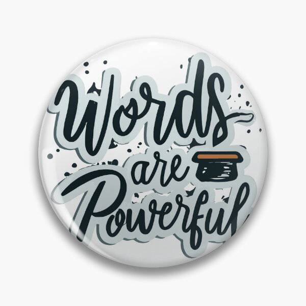 Item preview, Minimalist Quill & Inkwell - Words Are Powerful designed and sold by NiftyWrx.