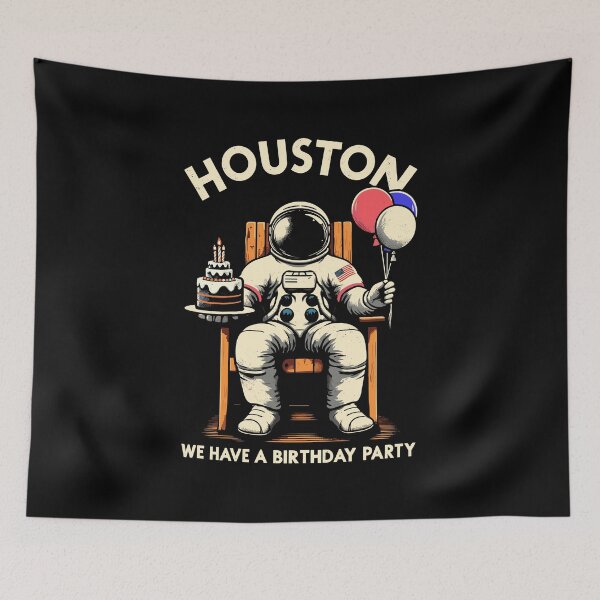 Item preview, Houston, We Have a Birthday Party Astronaut Funny Birthday designed and sold by KsuAnn.