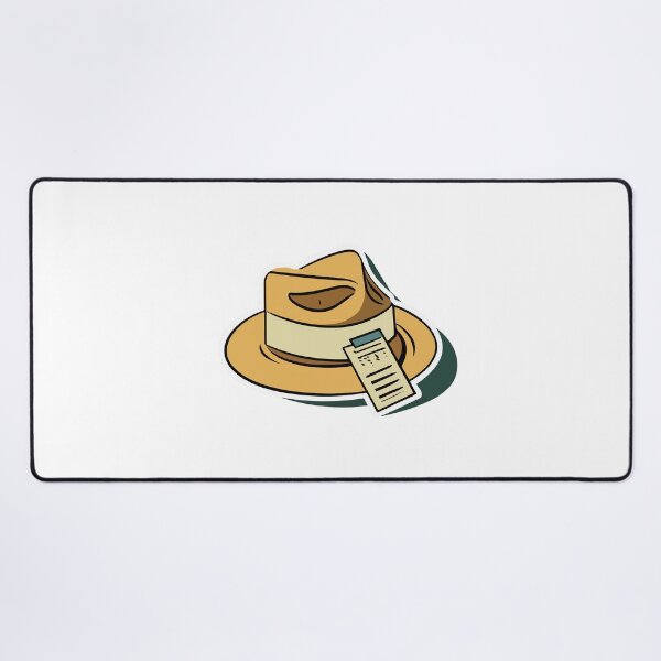 Item preview, Vintage Journalist's Fedora with Press Card Design designed and sold by NiftyWrx.
