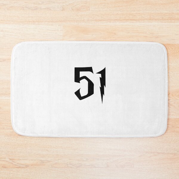 Item preview, 51, fifty one, black, Harry P designed and sold by Numbers-Art.