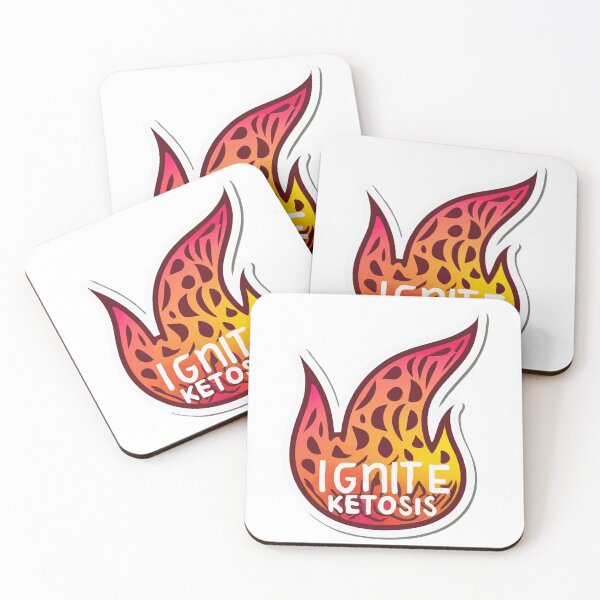 Item preview, Ignite Ketosis - Comic Style Ketone Molecular Design designed and sold by NiftyWrx.