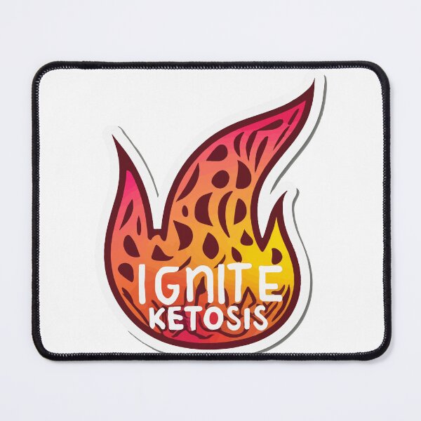 Item preview, Ignite Ketosis - Comic Style Ketone Molecular Design designed and sold by NiftyWrx.