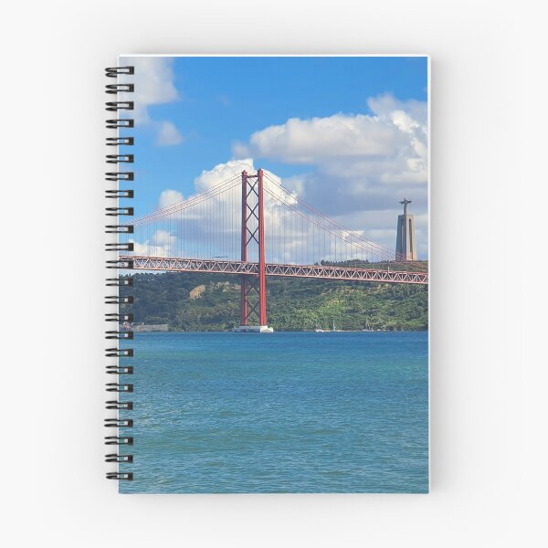 Item preview, Tejo river. Lisbon. The bridge and Cristo Rei designed and sold by Tereza Pilar  Art.