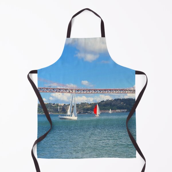 Item preview, Tejo river. Lisbon. The bridge and Cristo Rei designed and sold by Tereza Pilar Art.