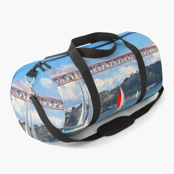 Item preview, Tejo river. Lisbon. The bridge and Cristo Rei designed and sold by Tereza Pilar Art.