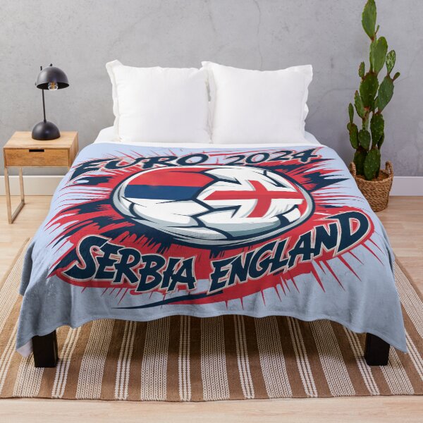 Item preview, Serbia vs England 2024 - Gelsenkirchen Football Match designed and sold by Emaga Digital Studio.