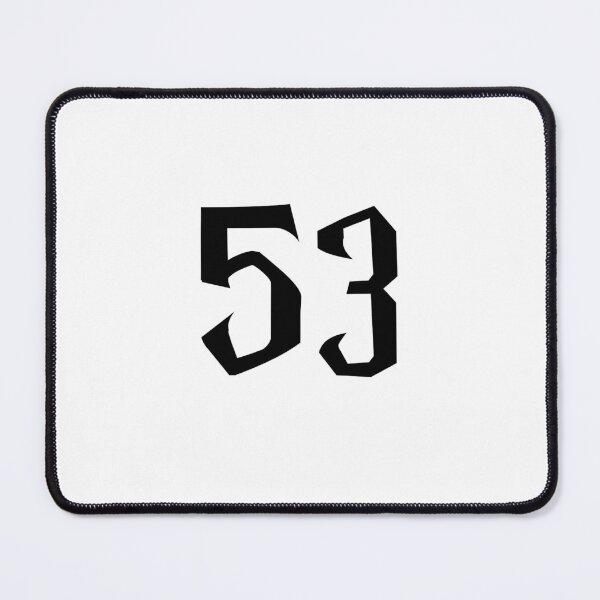 Item preview, 53, fifty three, black, Harry P designed and sold by Numbers-Art.