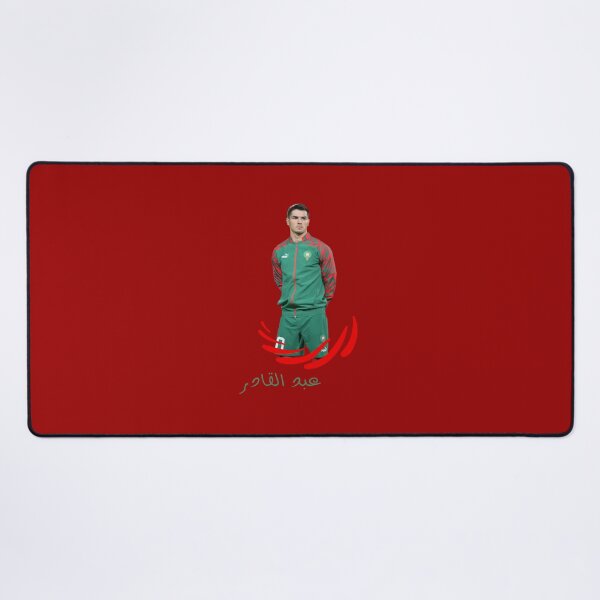 Item preview, Diaz's first representation for the Moroccan national team designed and sold by Football-store-.
