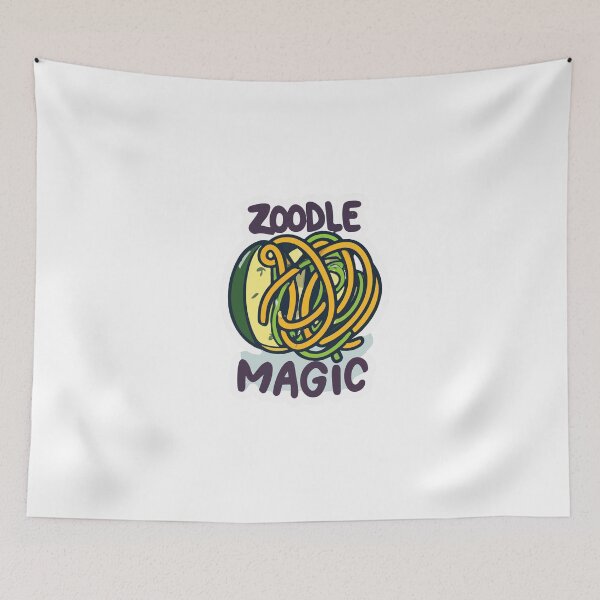 Item preview, Zoodle Magic - Comic Style Keto Pasta Design designed and sold by NiftyWrx.