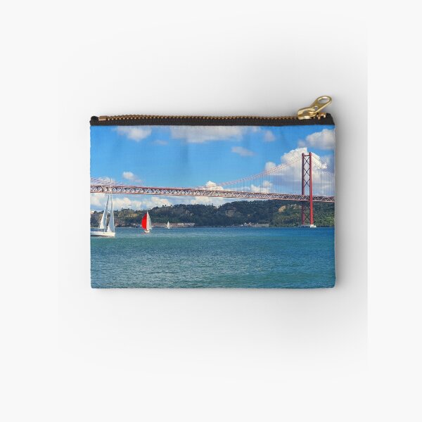 Item preview, Tejo river. Lisbon. The bridge and Cristo Rei designed and sold by Tereza Pilar  Art.