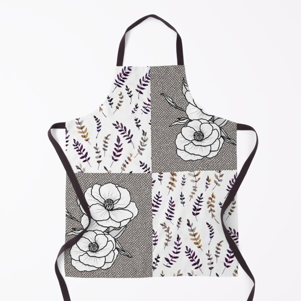 Item preview, White Flower With Leaves Pattern designed and sold by Printhubs123.