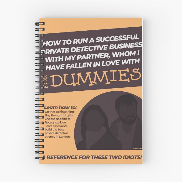 Item preview, Run A Private Detective Business for Dummies | Based on the Cormoran Strike Series designed and sold by wxnw-designs.