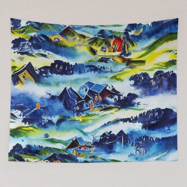 Item preview, Tsunami Destruction designed and sold by George Hutton Hunter.