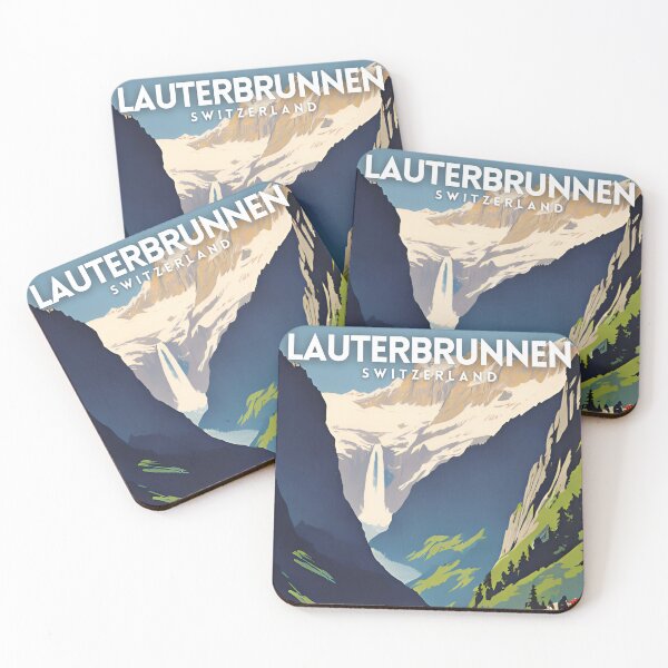 Item preview, Lauterbrunnen Switzerland designed and sold by ArtePosteria.