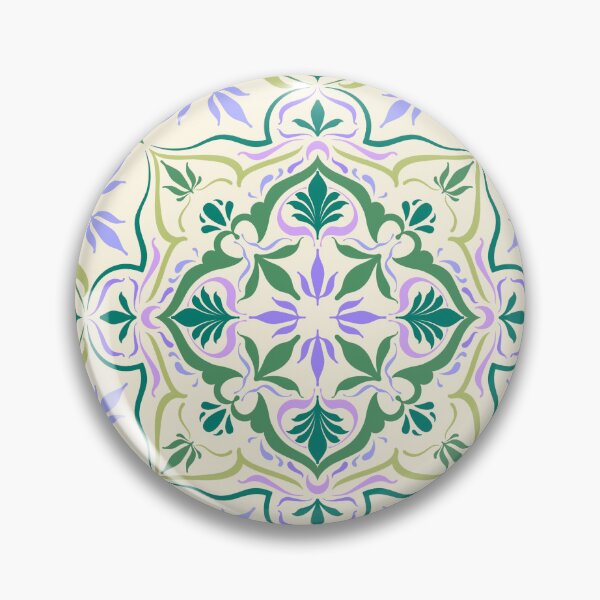 Item preview, Floral Square Repeating Pattern designed and sold by viridessense.