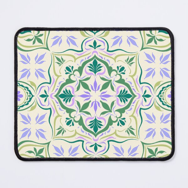 Item preview, Floral Square Repeating Pattern designed and sold by viridessense.