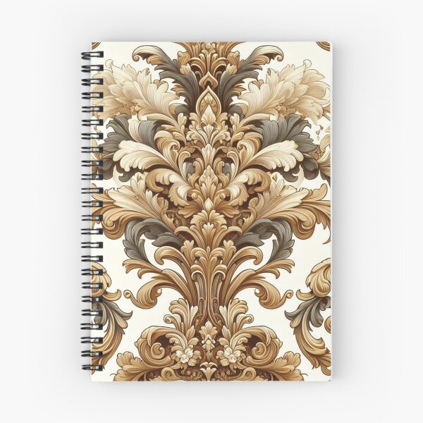 Item preview, White & Toffee Cream Baroque designed and sold by DesignsByPrnces.