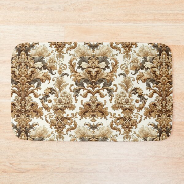 Item preview, White & Toffee Cream Baroque designed and sold by DesignsByPrnces.