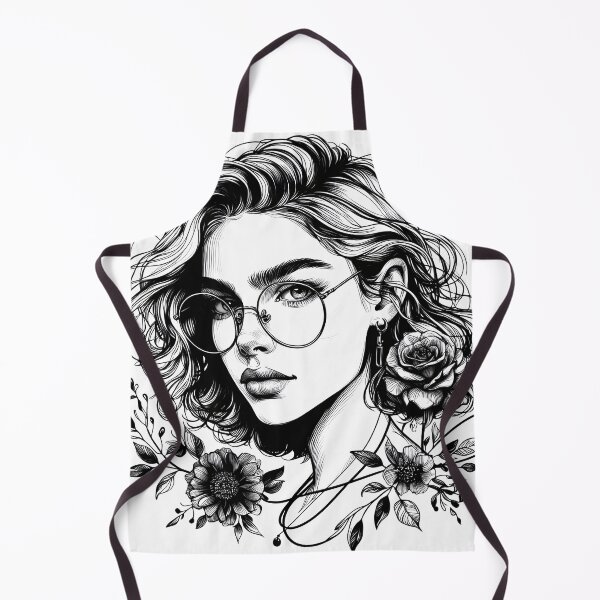 Item preview, Charming Girl Portrait - Art Print designed and sold by lloreleya.