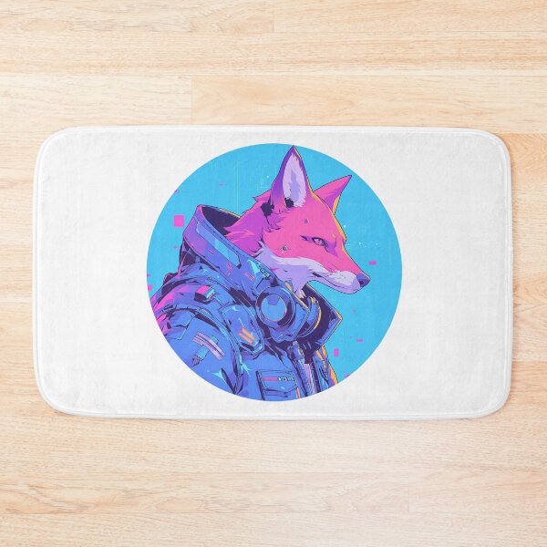 Item preview, Cyber Fox // Aesthetic Fox // Cool Animal // Cyber Animal // Future Animal Art // Animal Warrior // Animal Cute Art // Gaming Aesthetic stickers designed and sold by SMARTKIT  DESIGNAGENCY.
