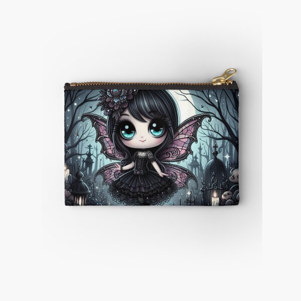 Item preview, a cute animated gothic fairy, in a haunted forest designed and sold by NightmareDream.