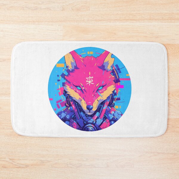 Item preview, Cyber Fox // Aesthetic Fox // Cool Animal // Cyber Animal // Future Animal Art // Animal Warrior // Animal Cute Art // Gaming Aesthetic stickers designed and sold by SMARTKIT  DESIGNAGENCY.