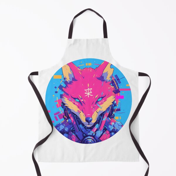 Item preview, Cyber Fox // Aesthetic Fox // Cool Animal // Cyber Animal // Future Animal Art // Animal Warrior // Animal Cute Art // Gaming Aesthetic stickers designed and sold by SMARTKIT DESIGNAGENCY.