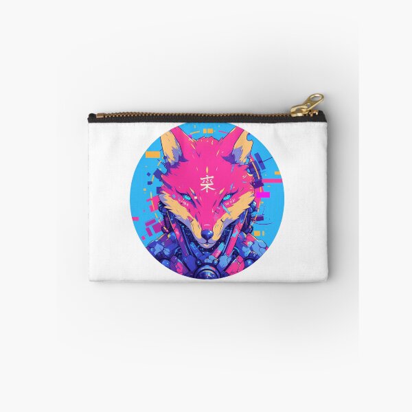 Item preview, Cyber Fox // Aesthetic Fox // Cool Animal // Cyber Animal // Future Animal Art // Animal Warrior // Animal Cute Art // Gaming Aesthetic stickers designed and sold by SMARTKIT  DESIGNAGENCY.