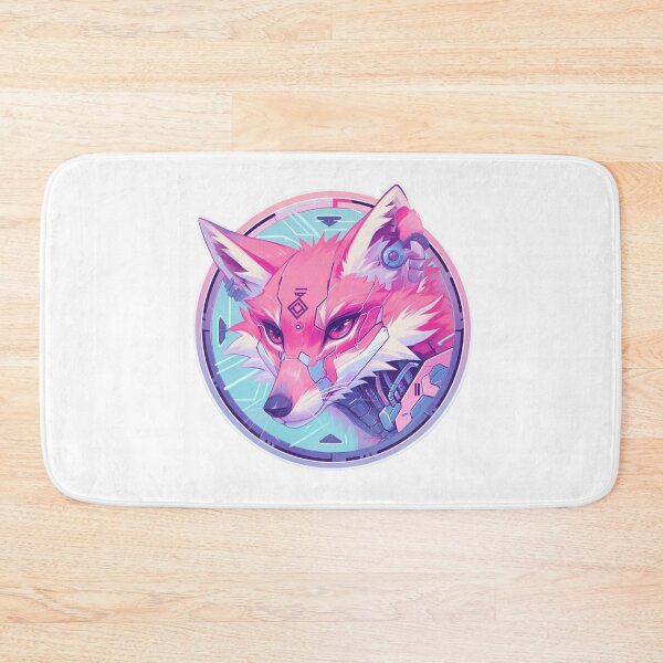 Item preview, Cyber Fox // Aesthetic Fox // Cool Animal // Cyber Animal // Future Animal Art // Animal Warrior // Animal Cute Art // Gaming Aesthetic stickers designed and sold by SMARTKIT  DESIGNAGENCY.