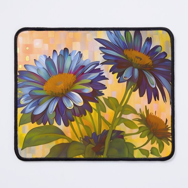 Item preview, Blue Daisies on Yellow designed and sold by Dana Roper.