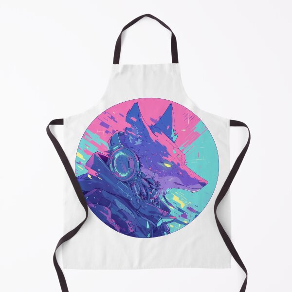 Item preview, Cyber Fox // Aesthetic Fox // Cool Animal // Cyber Animal // Future Animal Art // Animal Warrior // Animal Cute Art // Gaming Aesthetic stickers designed and sold by SMARTKIT DESIGNAGENCY.