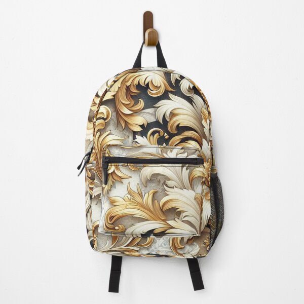Item preview, White, Slate Blue & Gold Cream Baroque designed and sold by DesignsByPrnces.