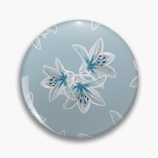 Item preview, Blue flowers designed and sold by Artquo.
