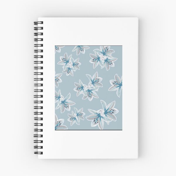 Item preview, Blue flowers designed and sold by Artquo.