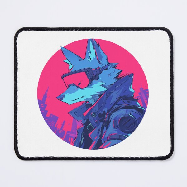 Item preview, Cyber Fox // Aesthetic Fox // Cool Animal // Cyber Animal // Future Animal Art // Animal Warrior // Animal Cute Art // Gaming Aesthetic stickers designed and sold by SMARTKIT  DESIGNAGENCY.