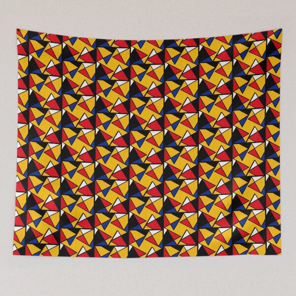 Item preview, Mondrian Inspired Geometric Abstract Acrylic Painting XIII designed and sold by abstractartalex.