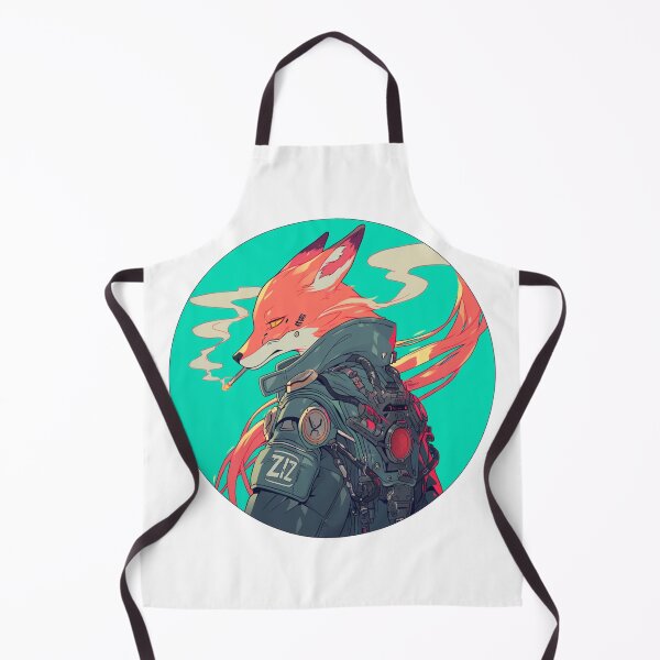 Item preview, Cyber Fox // Aesthetic Fox // Cool Animal // Cyber Animal // Future Animal Art // Animal Warrior // Animal Cute Art // Gaming Aesthetic stickers designed and sold by SMARTKIT DESIGNAGENCY.