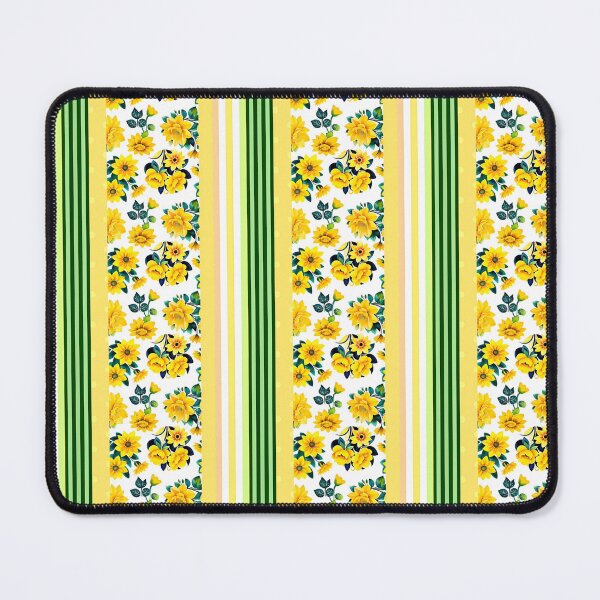 Item preview, Yellow Flowers with Stripes designed and sold by Dana Roper.