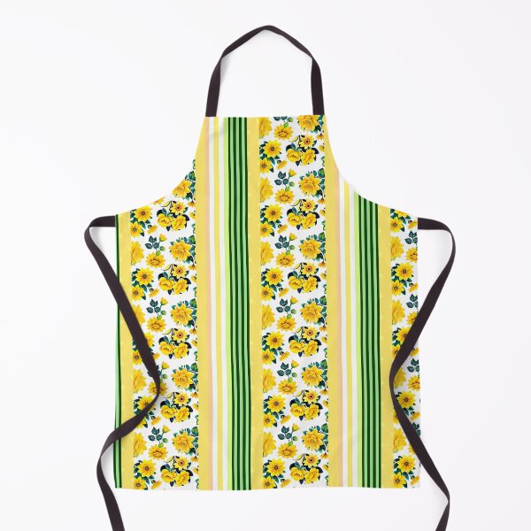 Item preview, Yellow Flowers with Stripes  designed and sold by Dana Roper.