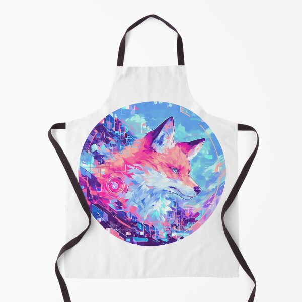 Item preview, Cyber Fox // Aesthetic Fox // Cool Animal // Cyber Animal // Future Animal Art // Animal Warrior // Animal Cute Art // Gaming Aesthetic stickers designed and sold by SMARTKIT DESIGNAGENCY.