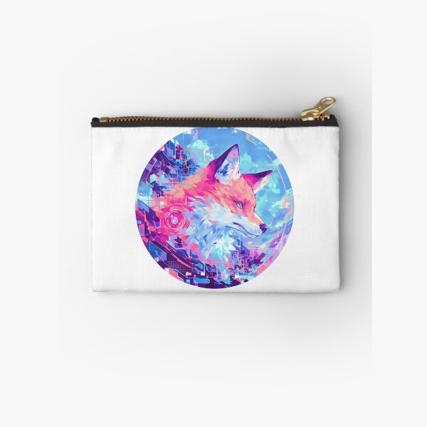 Item preview, Cyber Fox // Aesthetic Fox // Cool Animal // Cyber Animal // Future Animal Art // Animal Warrior // Animal Cute Art // Gaming Aesthetic stickers designed and sold by SMARTKIT  DESIGNAGENCY.