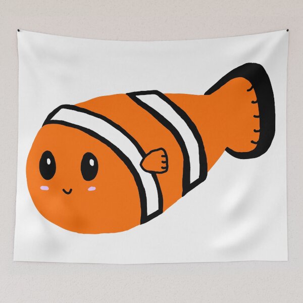 Item preview, cameron the clownfish designed and sold by kykyglam.