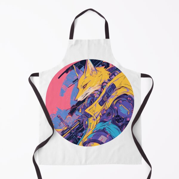 Item preview, Cyber Fox // Aesthetic Fox // Cool Animal // Cyber Animal // Future Animal Art // Animal Warrior // Animal Cute Art // Gaming Aesthetic stickers designed and sold by SMARTKIT DESIGNAGENCY.
