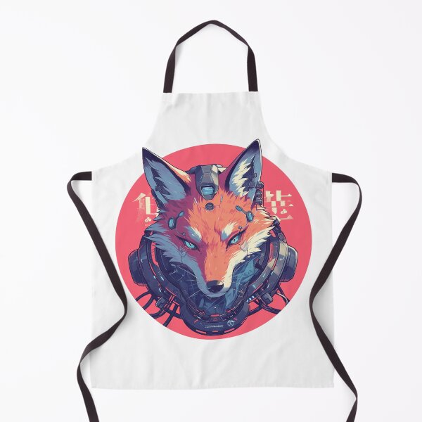 Item preview, Cyber Fox // Aesthetic Fox // Cool Animal // Cyber Animal // Future Animal Art // Animal Warrior // Animal Cute Art // Gaming Aesthetic stickers designed and sold by SMARTKIT DESIGNAGENCY.