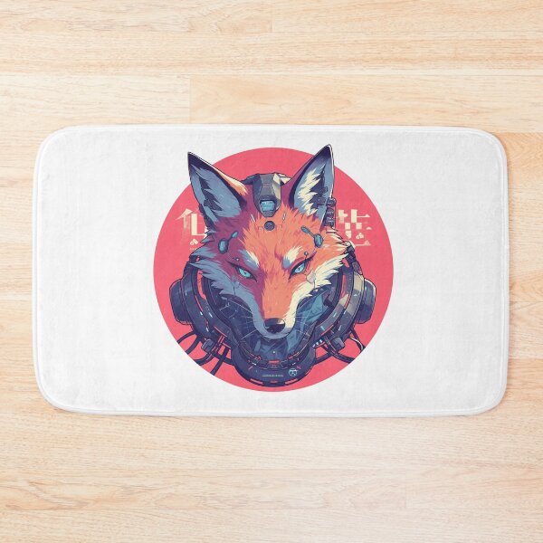 Item preview, Cyber Fox // Aesthetic Fox // Cool Animal // Cyber Animal // Future Animal Art // Animal Warrior // Animal Cute Art // Gaming Aesthetic stickers designed and sold by SMARTKIT  DESIGNAGENCY.